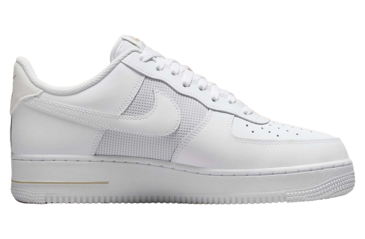 Nike Air Force 1 Low White / Metallic Silver - Image 4