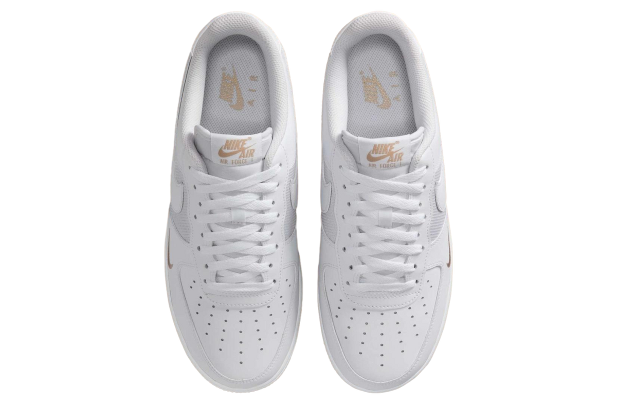 Nike Air Force 1 Low White / Metallic Silver - Image 5
