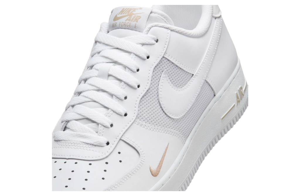 Nike Air Force 1 Low White / Metallic Silver - Image 7