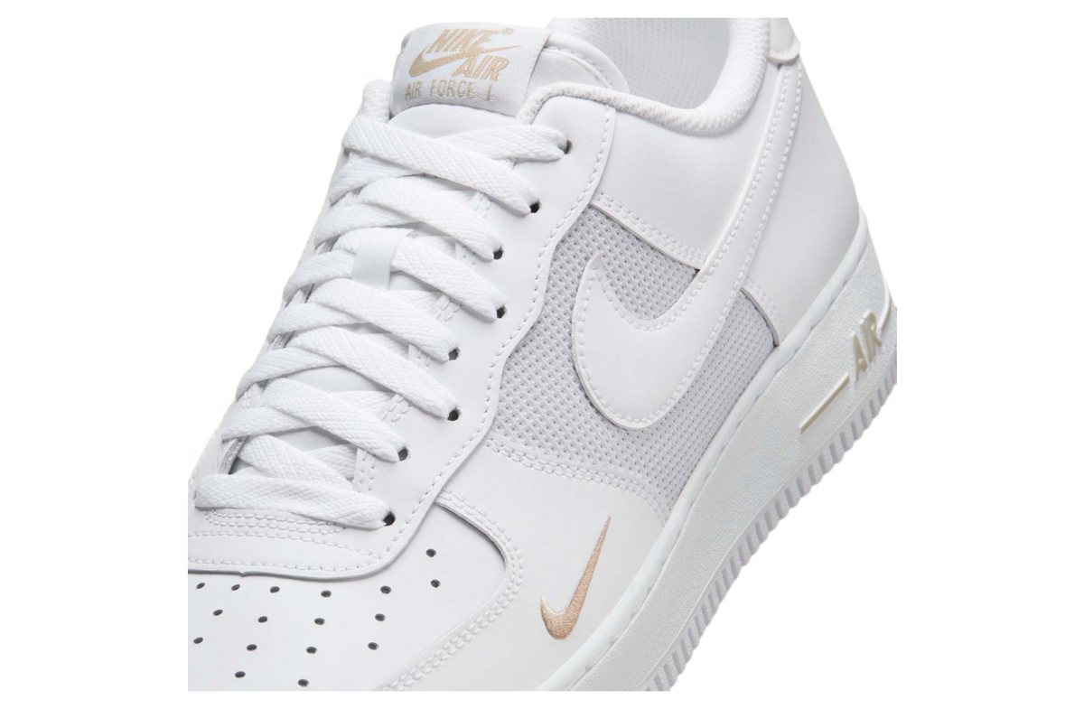 Nike Air Force 1 Low White / Metallic Silver - Image 7