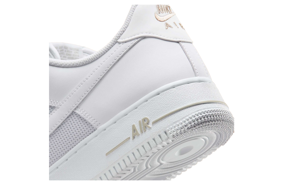 Nike Air Force 1 Low White / Metallic Silver - Image 8