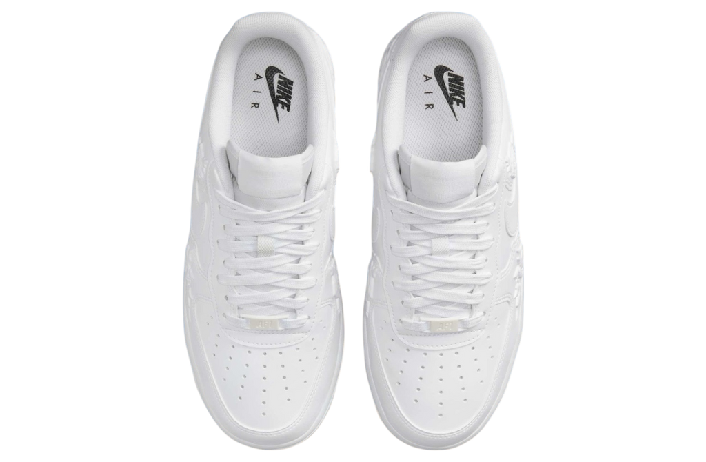 Nike Air Force 1 Low White Roses White / Black - Image 5