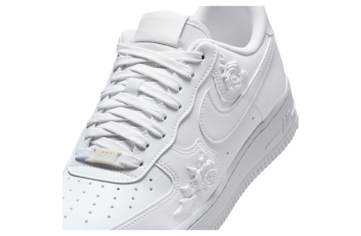 Nike Air Force 1 Low White Roses White / Black - Image 7