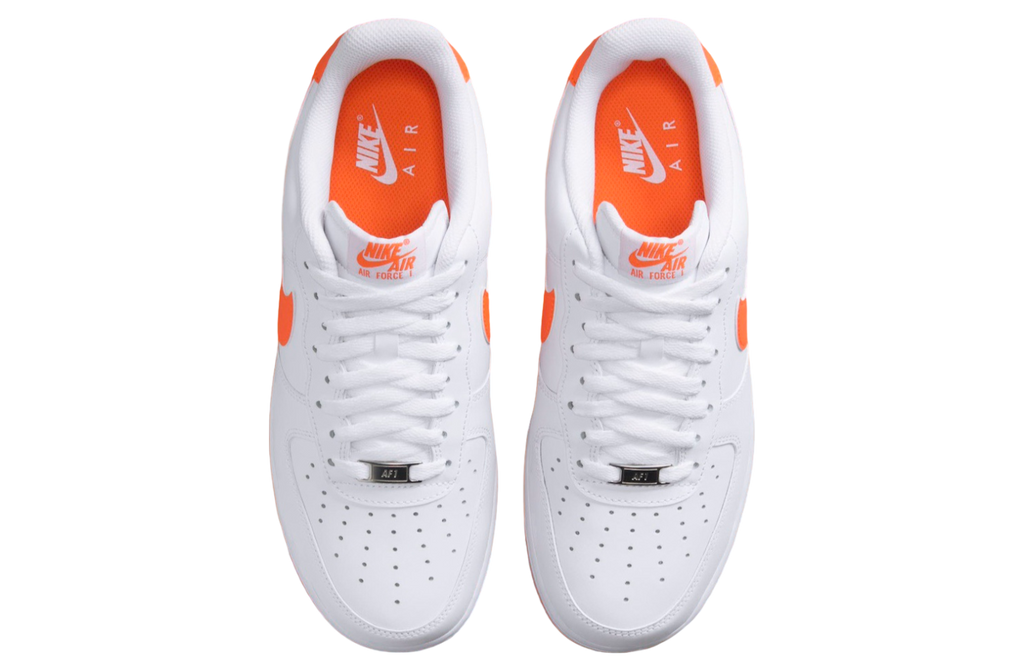 Nike Air Force 1 Low White / Safety Orange - Image 4