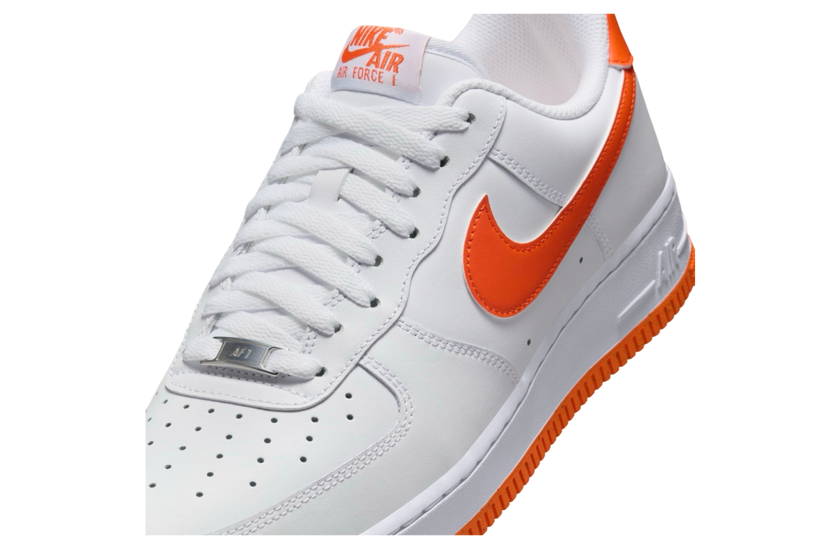 Nike Air Force 1 Low White / Safety Orange - Image 7