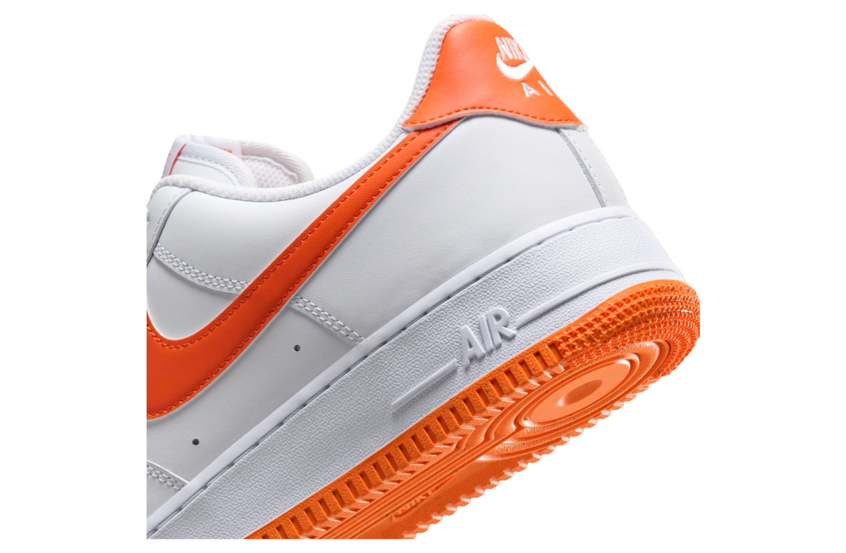 Nike Air Force 1 Low White / Safety Orange - Image 8