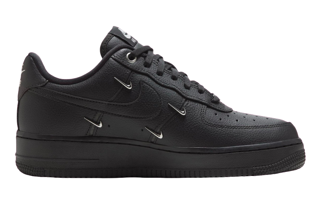 Nike Air Force 1 Low WMNS Black Metallic Silver - Image 3