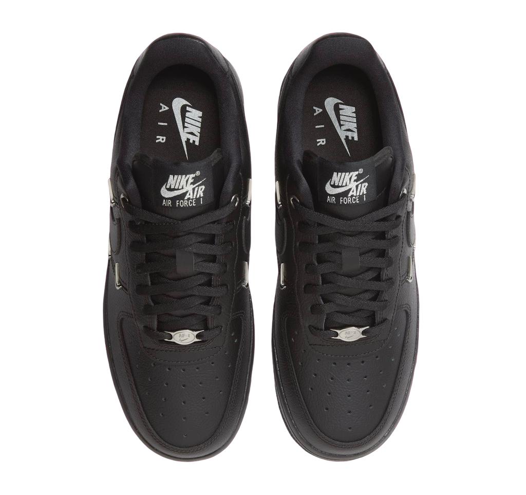 Nike Air Force 1 Low WMNS Black Metallic Silver - Image 4