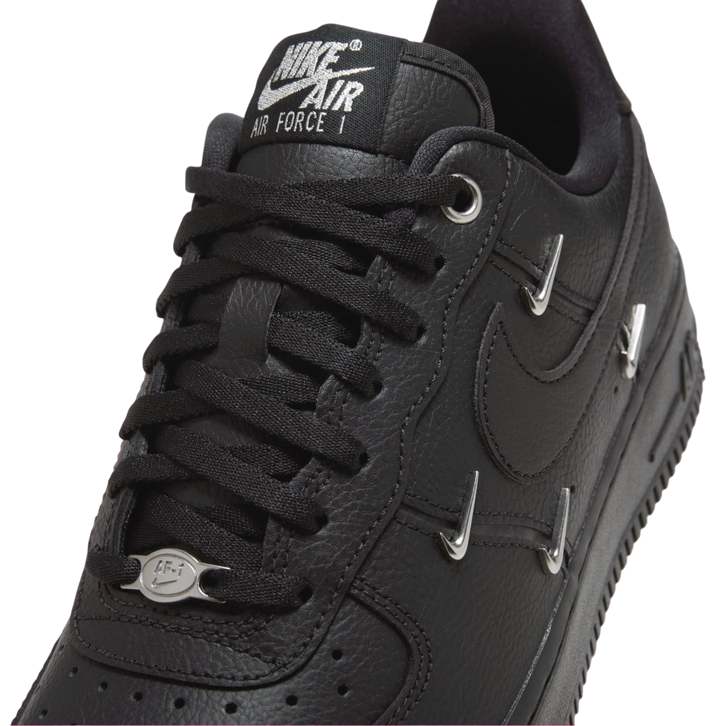 Nike Air Force 1 Low WMNS Black Metallic Silver - Image 7
