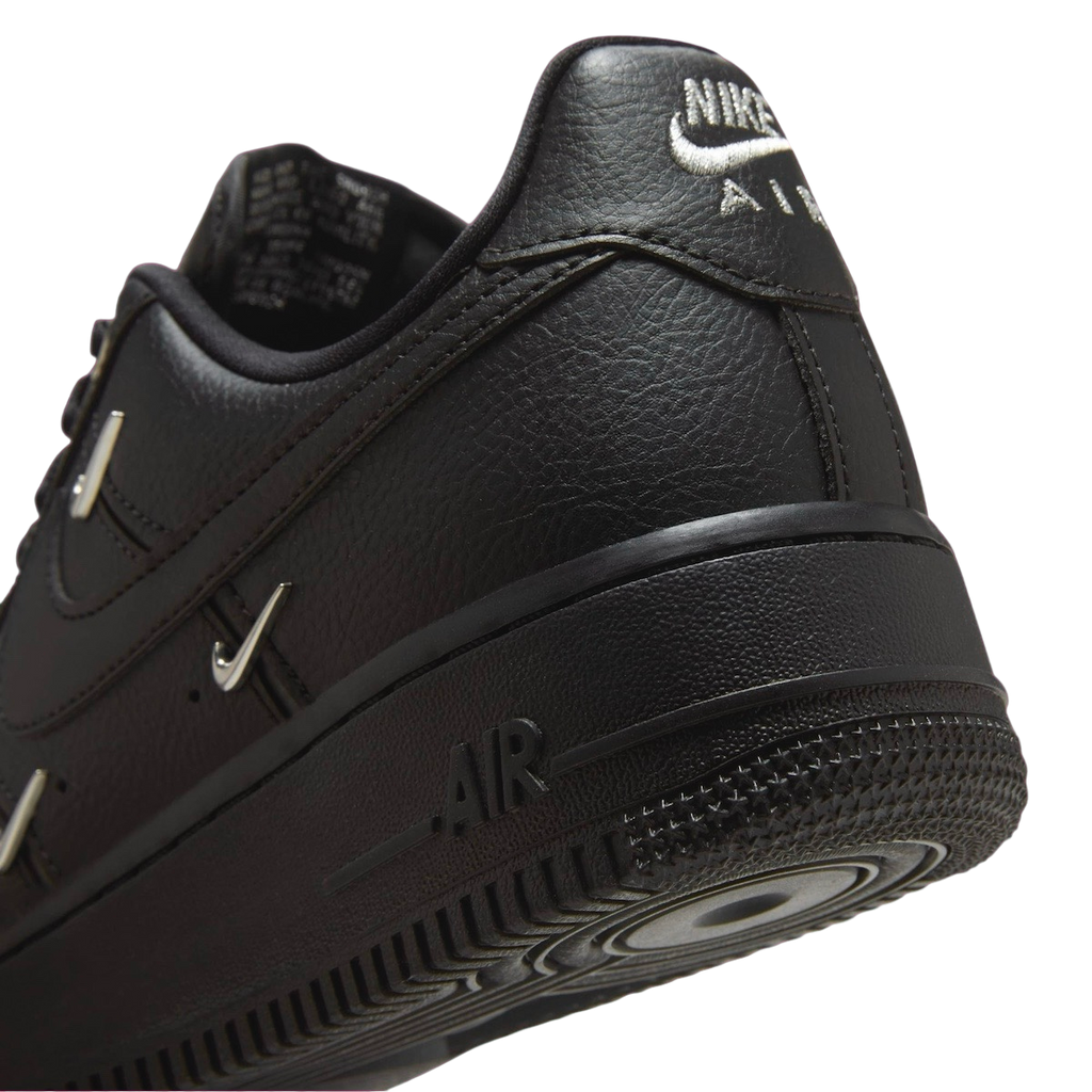 Nike Air Force 1 Low WMNS Black Metallic Silver - Image 8
