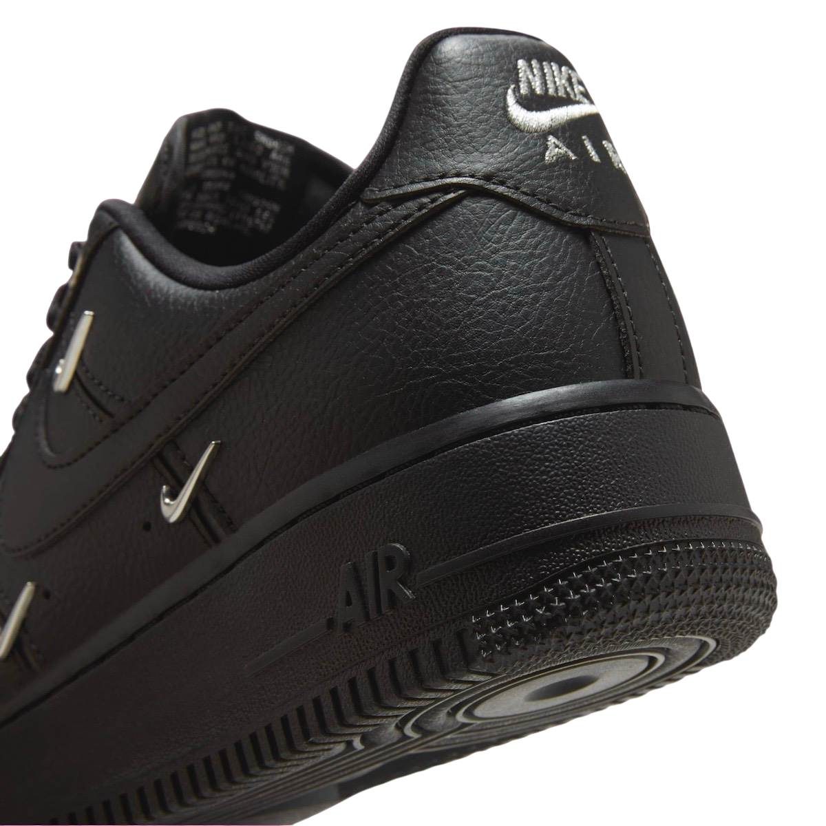 Nike Air Force 1 Low WMNS Black Metallic Silver - Image 8