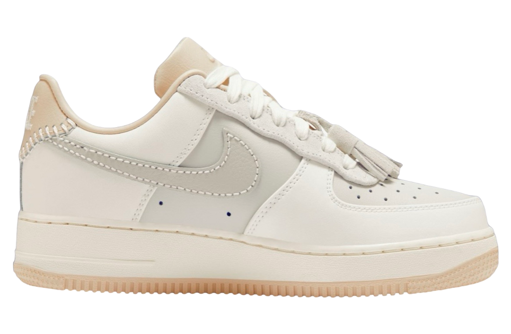 Nike Air Force 1 Low WMNS Light Bone / Pink Oxford - Image 3