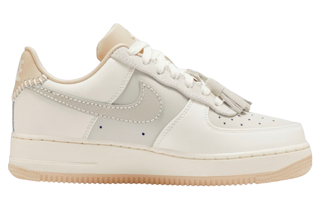 Nike Air Force 1 Low WMNS Light Bone / Pink Oxford - Image 3