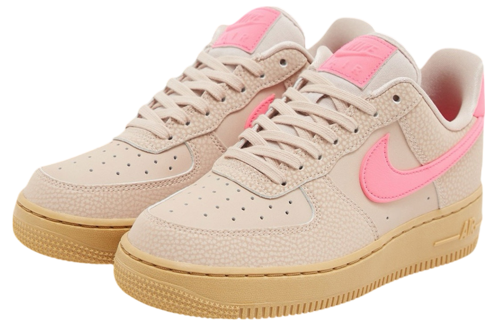 Nike Air Force 1 Low WMNS Particle Beige / Hyper Pink - Image 2