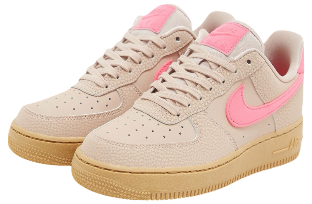 Nike Air Force 1 Low WMNS Particle Beige / Hyper Pink - Image 2