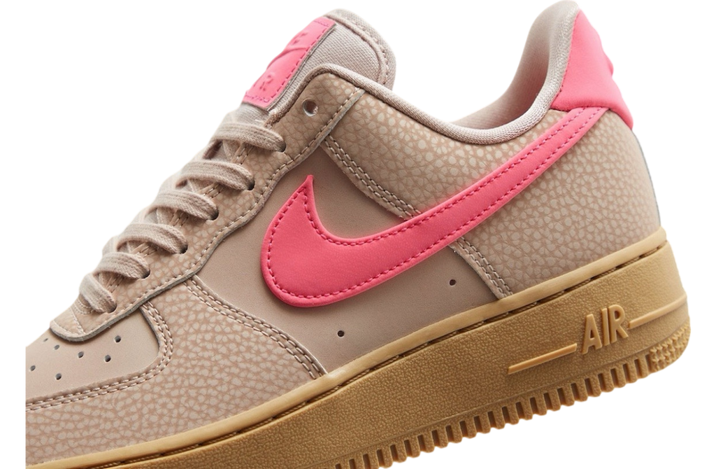 Nike Air Force 1 Low WMNS Particle Beige / Hyper Pink - Image 6