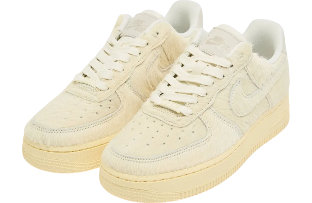 Nike Air Force 1 Low WMNS Pony Hair Sail / Muslin - Image 2