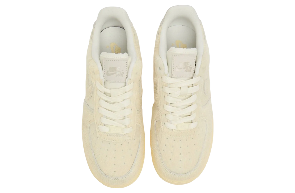 Nike Air Force 1 Low WMNS Pony Hair Sail / Muslin - Image 3