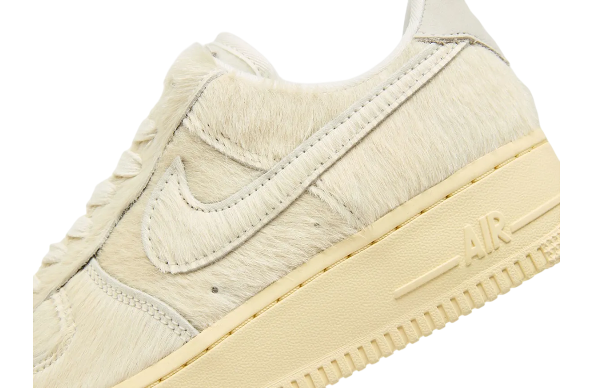 Nike Air Force 1 Low WMNS Pony Hair Sail / Muslin - Image 6