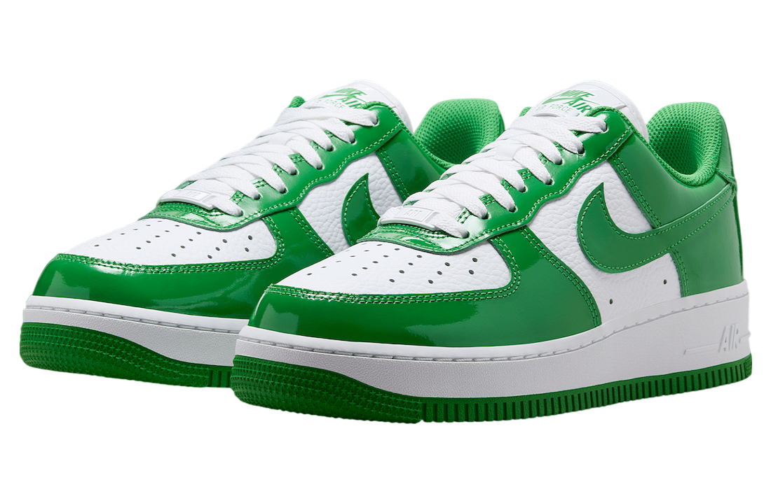 Nike Air Force 1 Low WMNS White / Kelly Green - Image 2