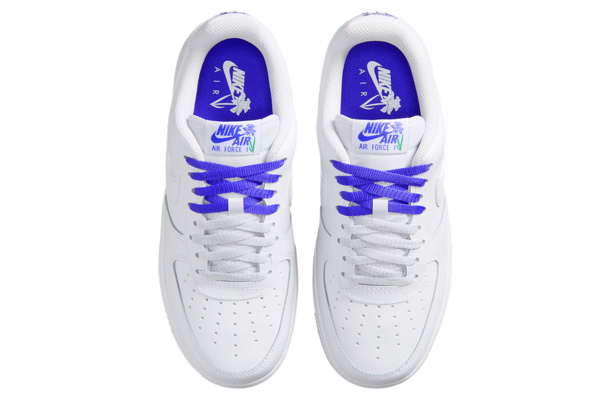 Nike Air Force 1 Low WMNS White / Persian Violet - Image 3