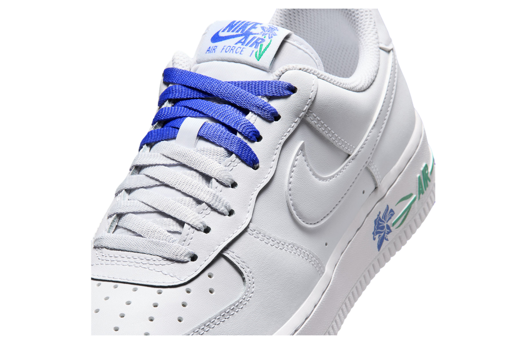 Nike Air Force 1 Low WMNS White / Persian Violet - Image 7