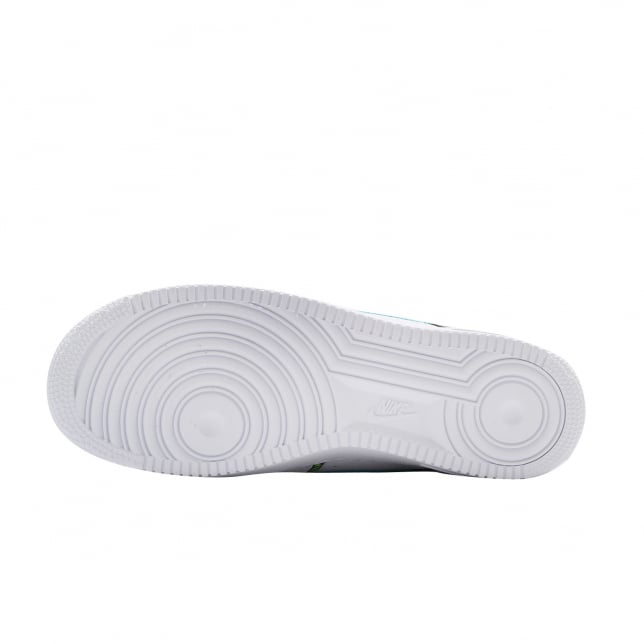Nike Air Force 1 Low Worldwide White Blue Fury Volt - Image 4