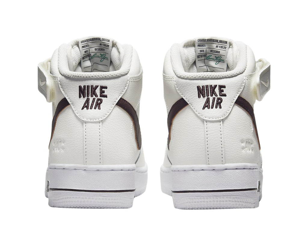 Nike Air Force 1 Mid 40th Anniversary Sail Brown Basalt - Image 5