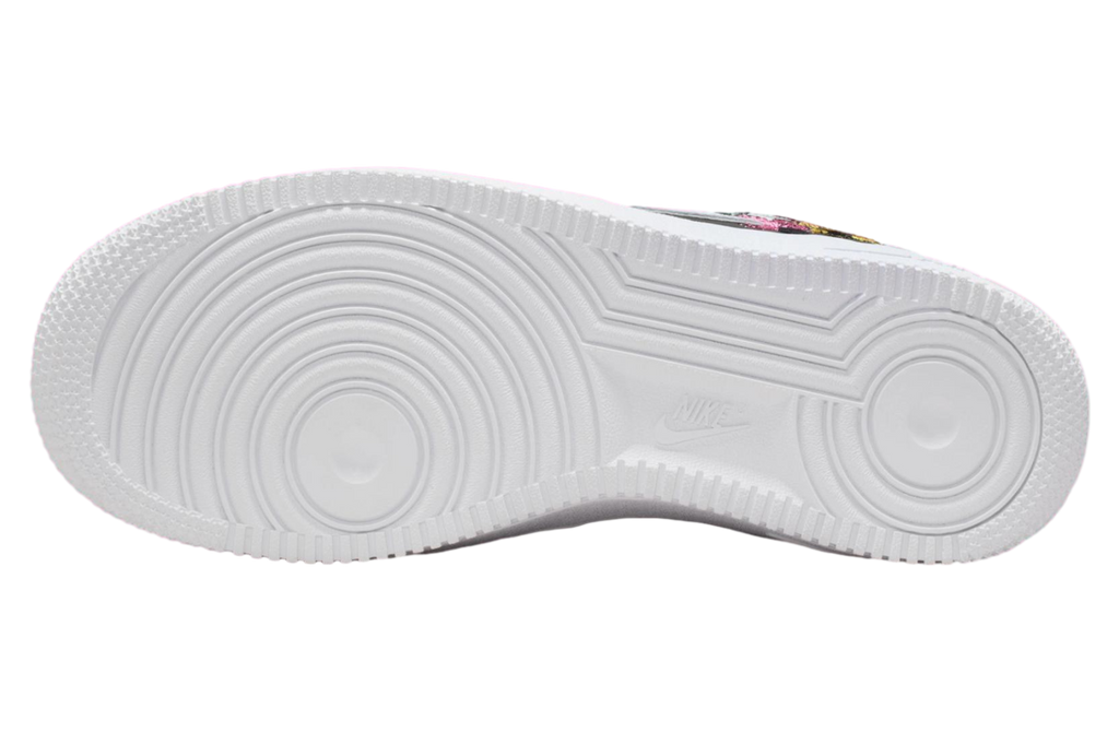 Nike Air Force 1 Now Flowers Black / Metallic Gold - Image 7