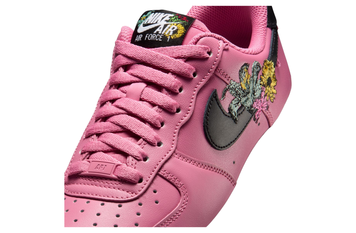 Nike Air Force 1 Peony / Metallic Gold - Image 5