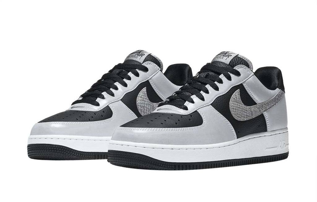 Nike Air Force 1 Silver Snake - Image 2