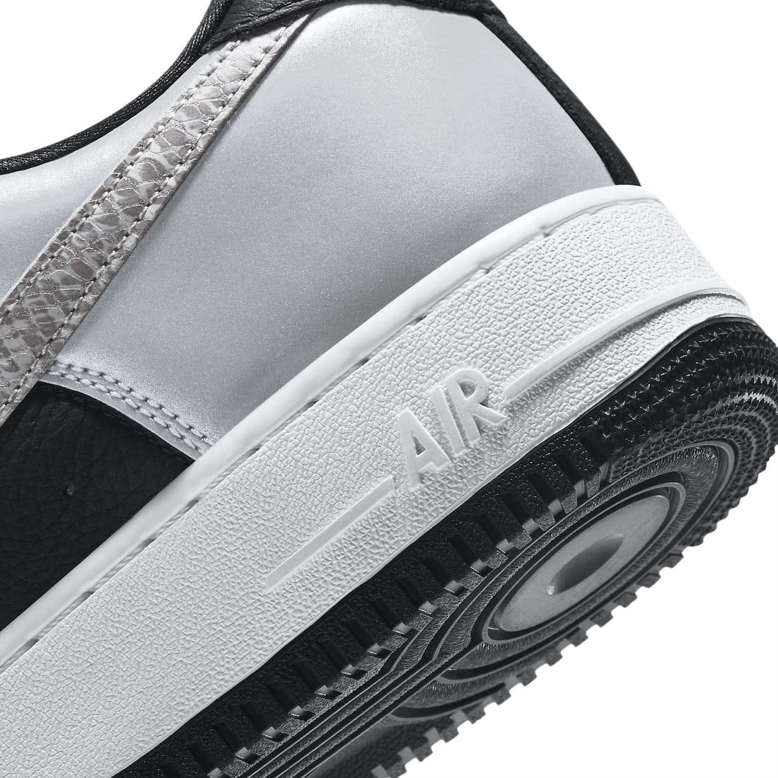 Nike Air Force 1 Silver Snake - Image 8