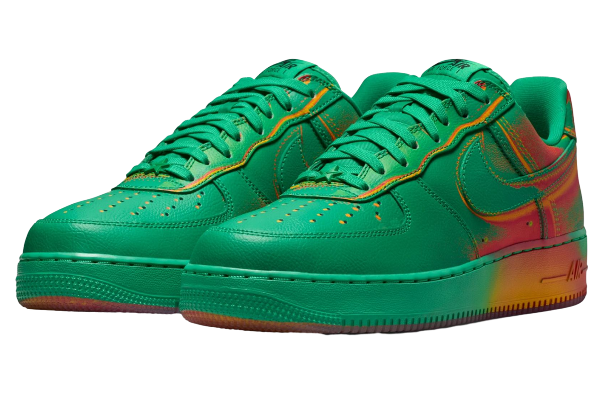 Nike Air Force 1 Stadium Green / Laser Orange - Image 2