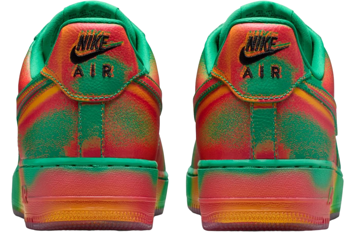 Nike Air Force 1 Stadium Green / Laser Orange - Image 5