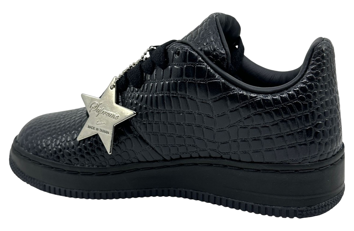 Nike Air Force 1 Supreme Black / Anthracite - Image 3