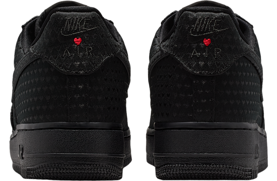 Nike Air Force 1 Valentines Day Black / University Red - Image 6