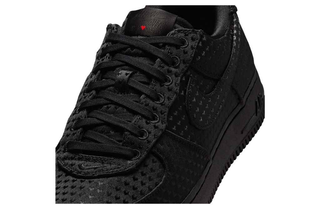 Nike Air Force 1 Valentines Day Black / University Red - Image 7