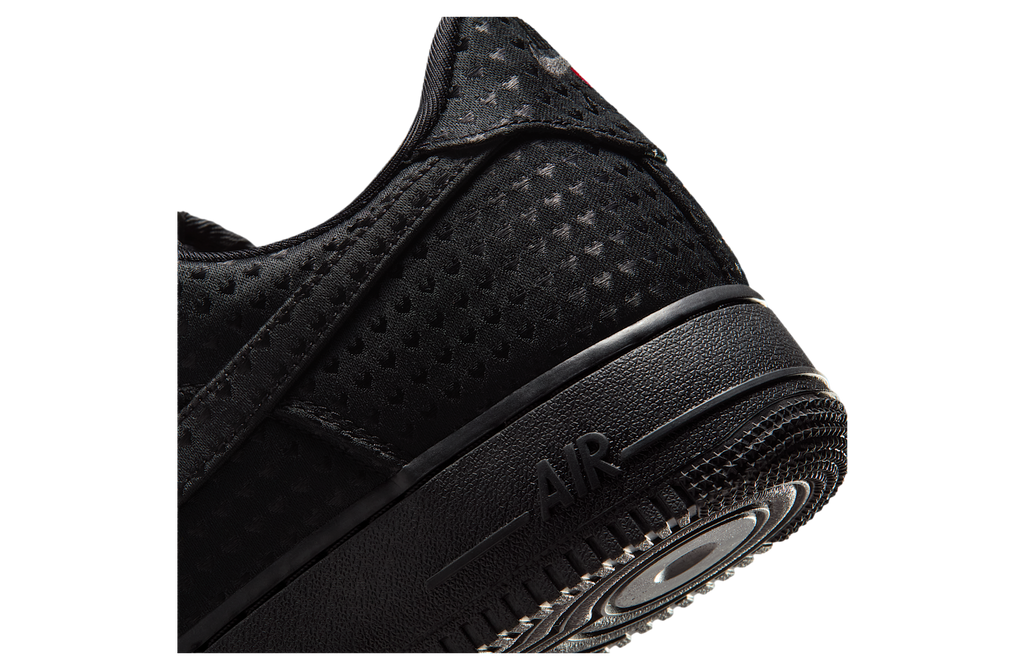 Nike Air Force 1 Valentines Day Black / University Red - Image 8