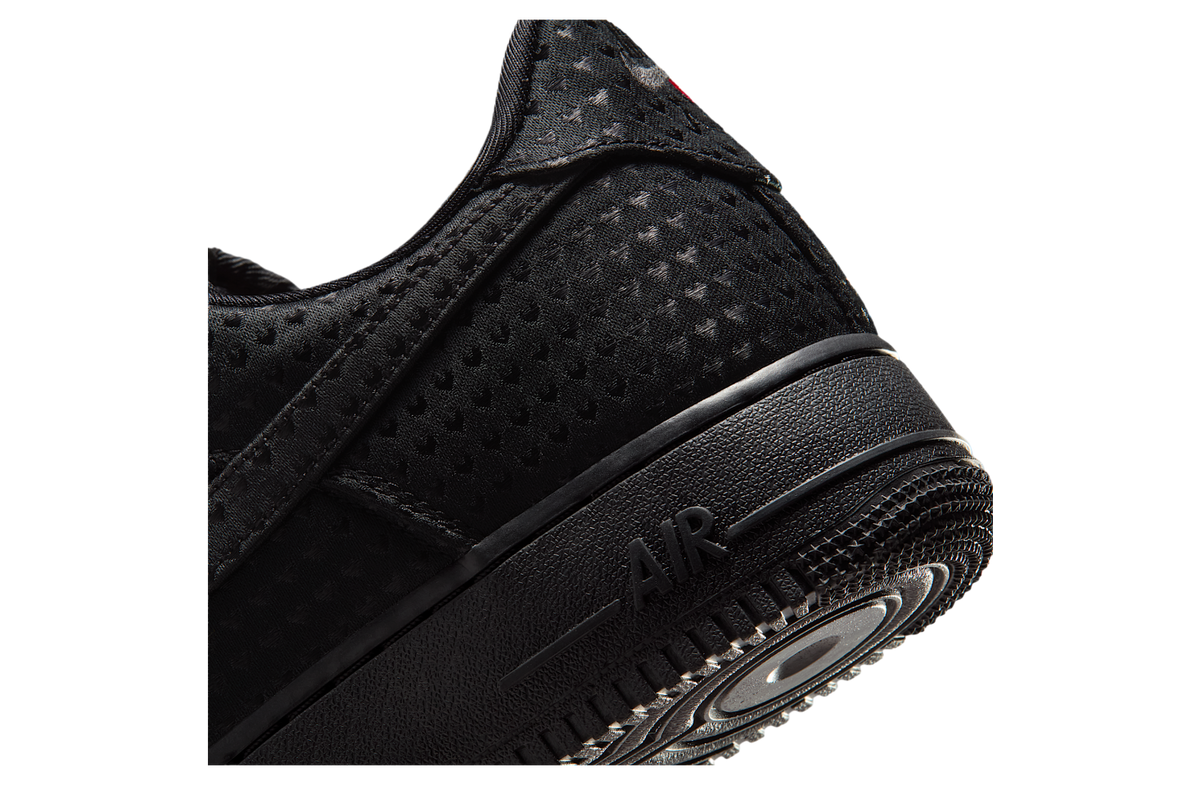 Nike Air Force 1 Valentines Day Black / University Red - Image 8