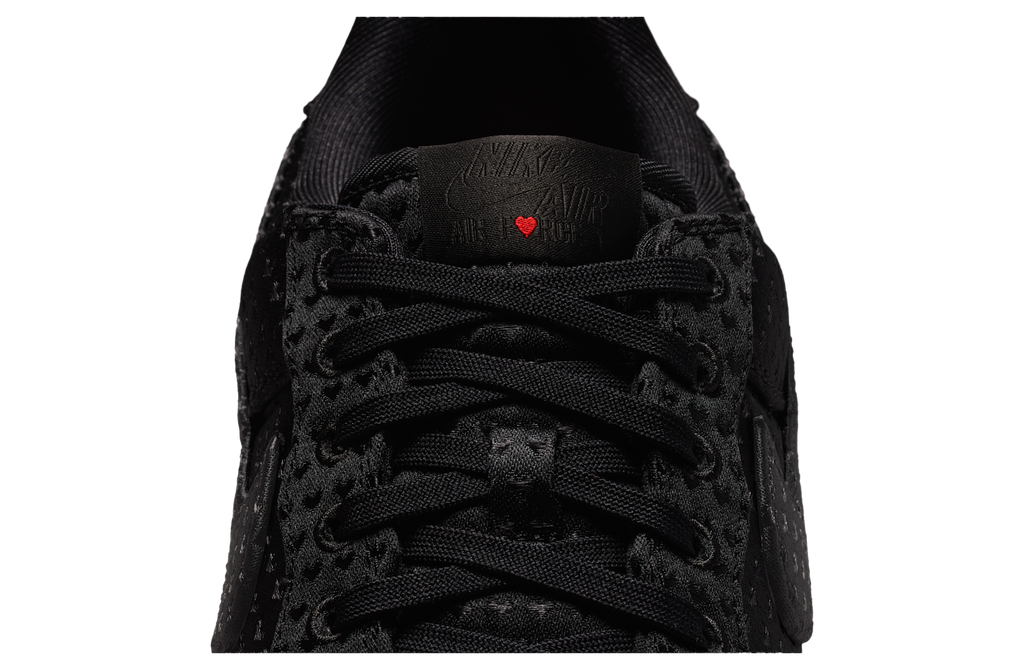 Nike Air Force 1 Valentines Day Black / University Red - Image 9