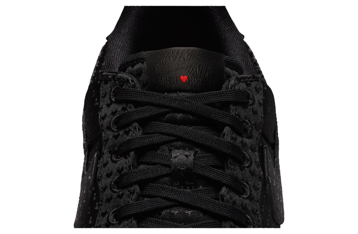 Nike Air Force 1 Valentines Day Black / University Red - Image 9