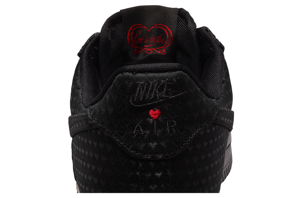 Nike Air Force 1 Valentines Day Black / University Red - Image 10
