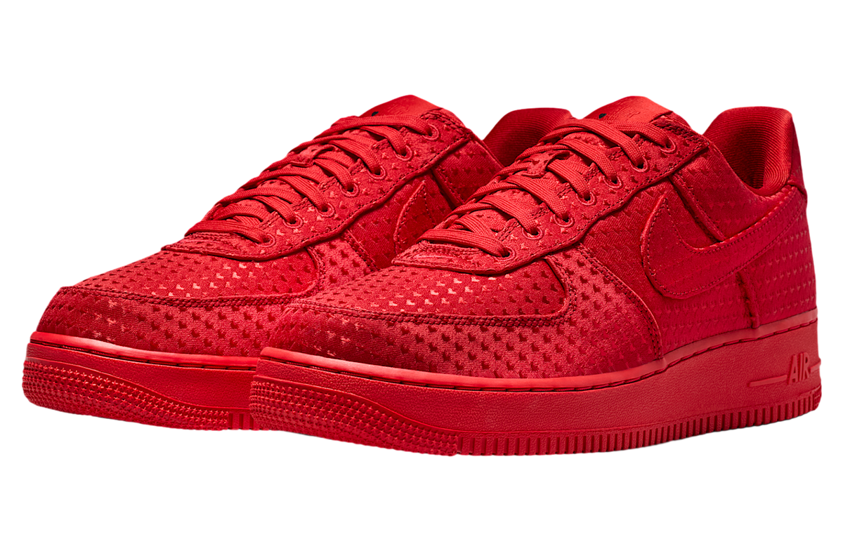 Nike Air Force 1 Valentines Day University Red / Black - Image 5