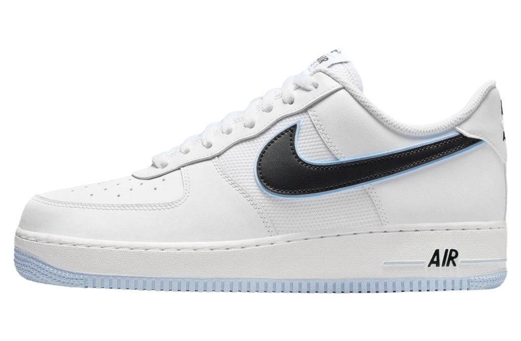 Nike Air Force 1 White / Black - Image 3
