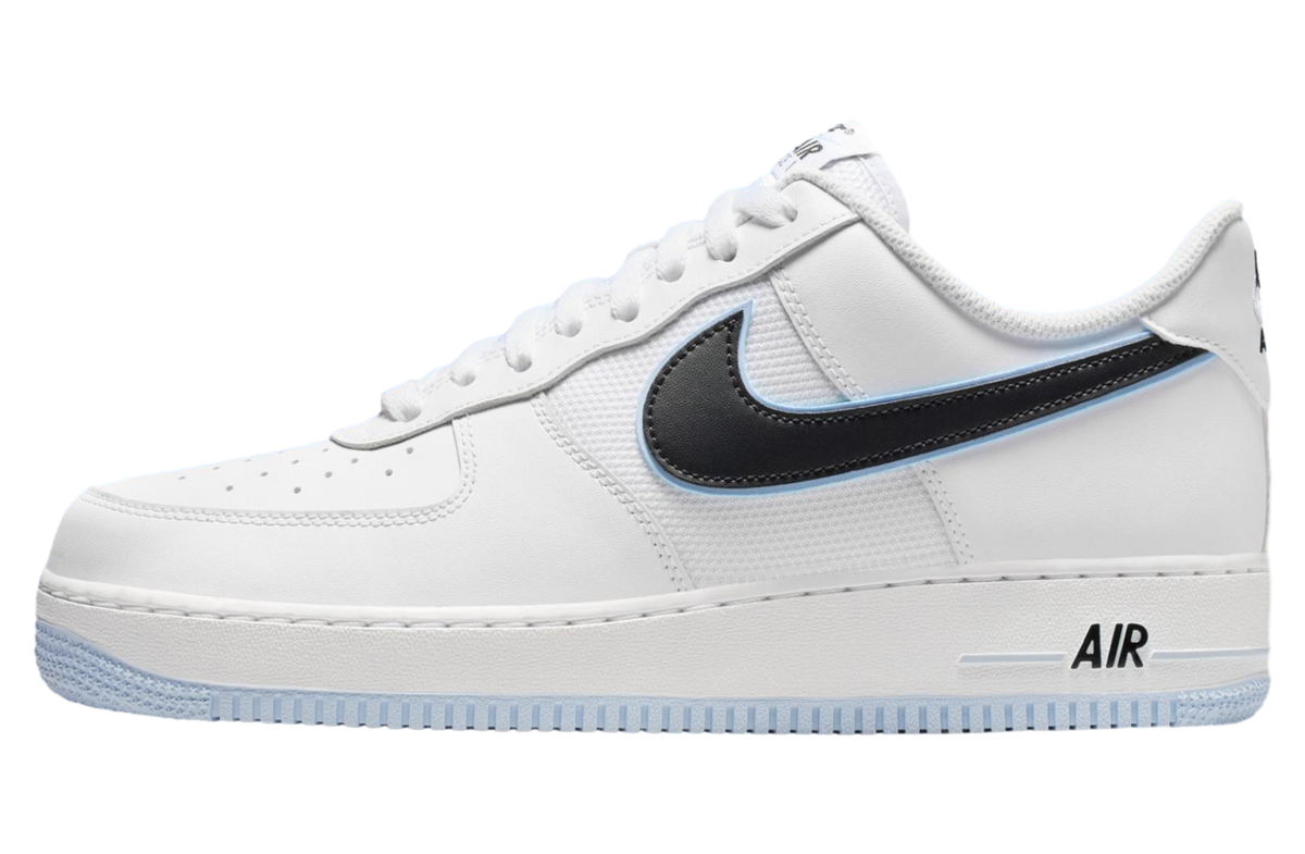 Nike Air Force 1 White / Black - Image 3