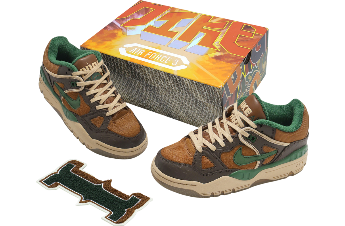 Nike Air Force 3 Low SP Baroque Brown / Fir - Image 6