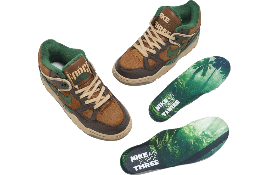 Nike Air Force 3 Low SP Baroque Brown / Fir - Image 7