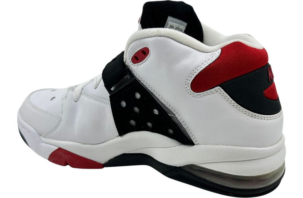 Nike Air Force Max White / Varsity Red - Image 3