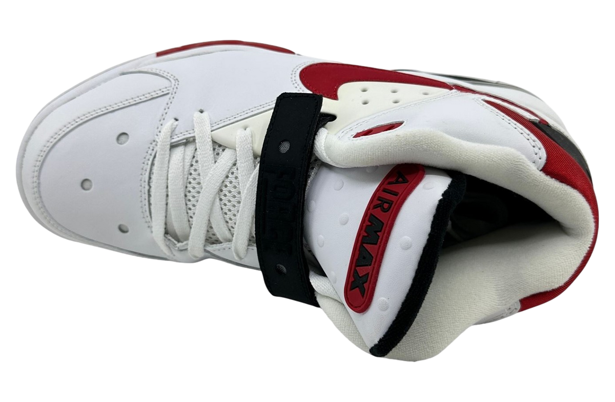 Nike Air Force Max White / Varsity Red - Image 4