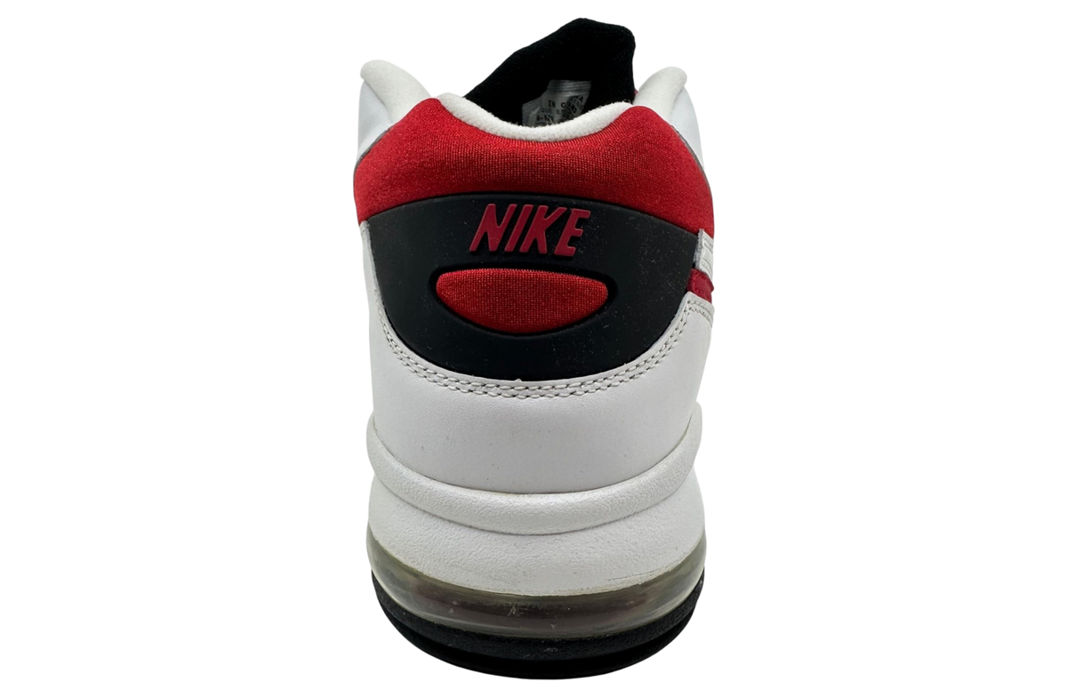 Nike Air Force Max White / Varsity Red - Image 5